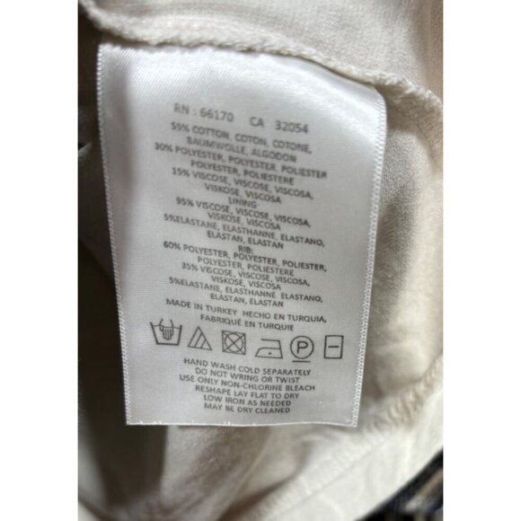 Maeve‎ Anthropologie XS Striped Dress Black & White - Picture 4 of 5